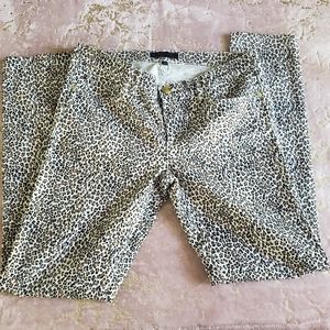 JUICY COUTURE | Leopard Print Skinny Jeans